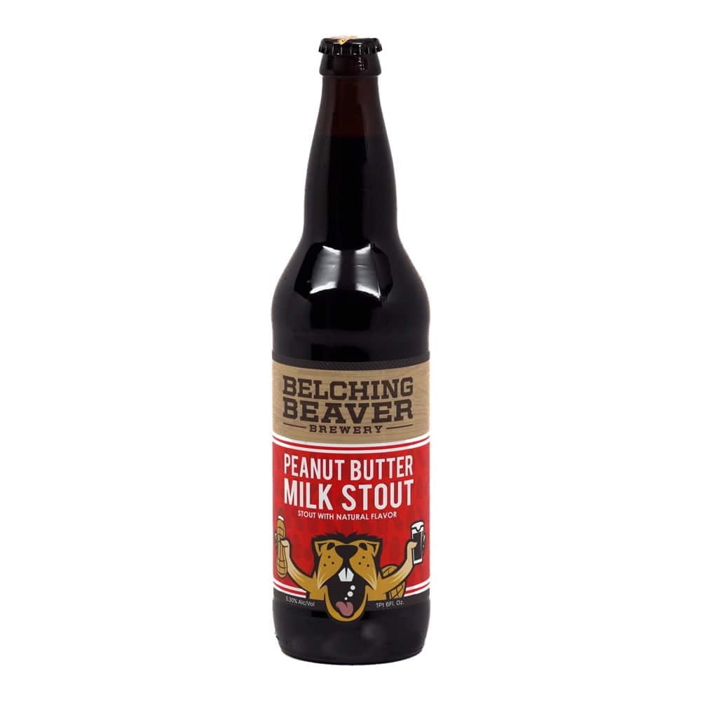 cerveza belching beaver peanut butter milk stout