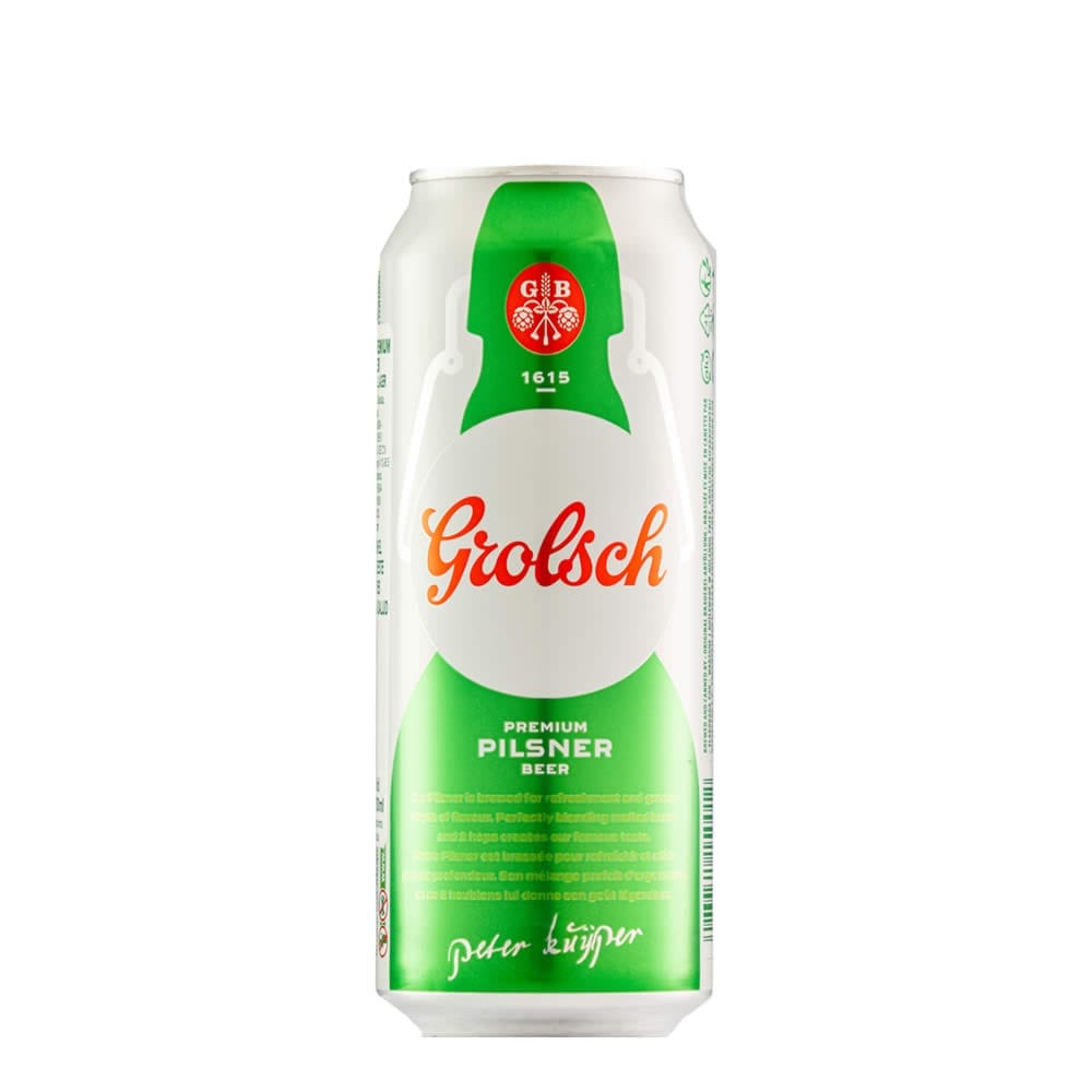 Cerveza Grolsch Lata