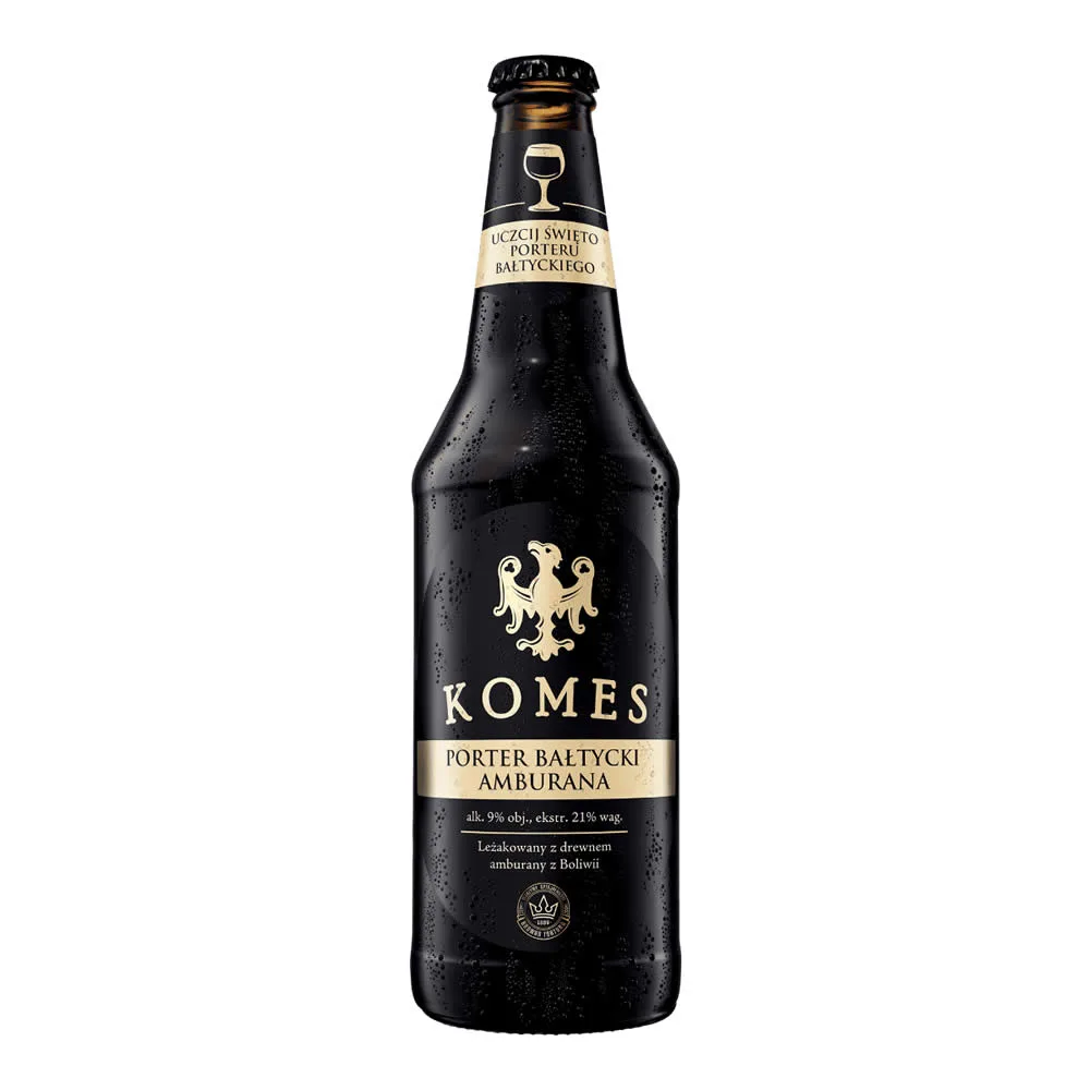 Cerveza Komes Porter Baltycki Amburana