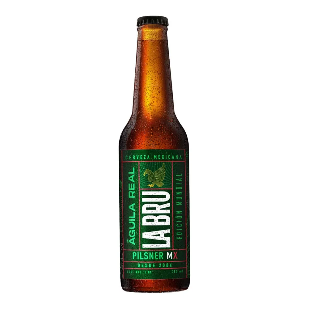 Cerveza La Bru &Aacute;guila Real